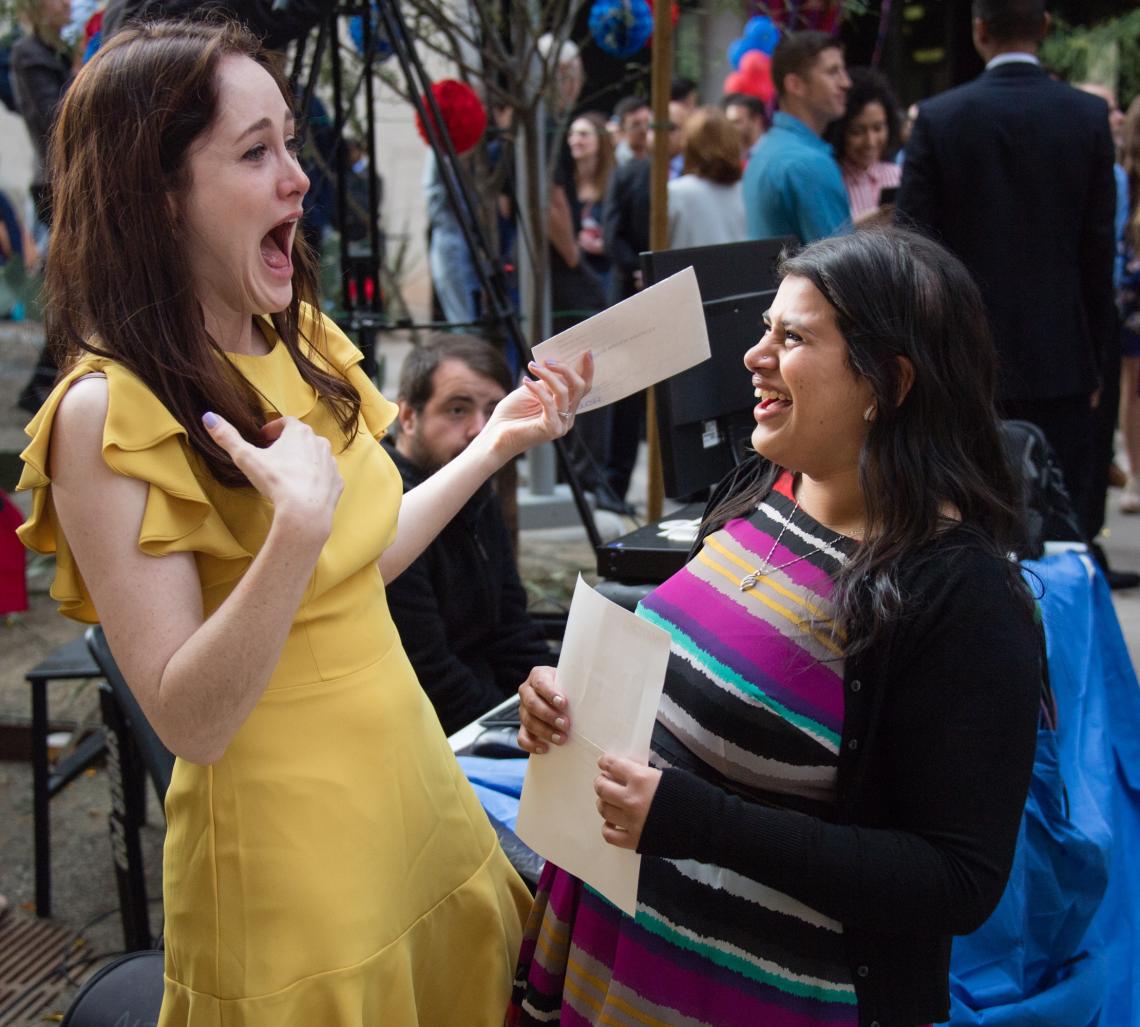 UA College of Medicine – Phoenix students react to learning where they will train as residents. UA College of Medicine – Phoenix students react to learning where they will train as residents.